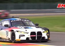 Nieuwe BMW M4 GT3 test op Spa-Francorchamps