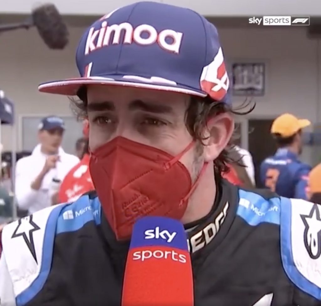 Alonso feels sorry for Russell