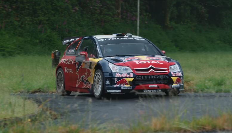 Sebastien Loeb's 2008 Citroen C4 WRC