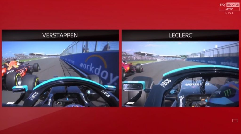 Sky Sports kijkt naar Hamilton's andere inhaalactie in Copse Corner