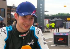 De reactie van Esteban Ocon na zijn zege in Grand Prix Hongarije