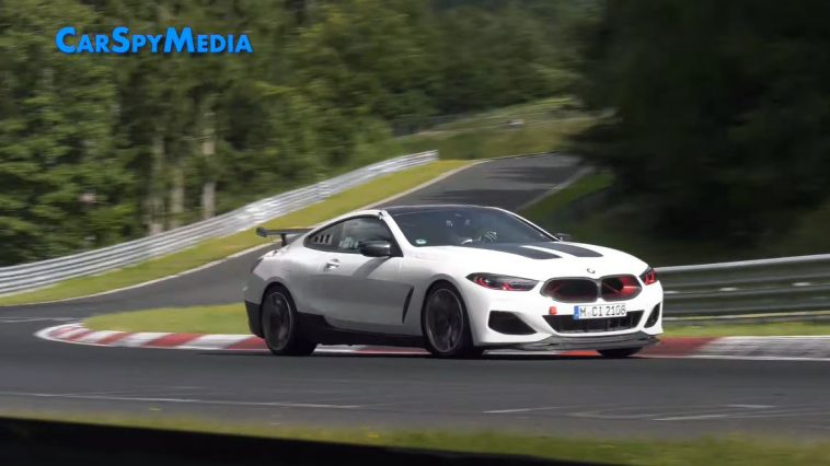 Nieuwe BMW M8 CSL gespot op de Nürburgring