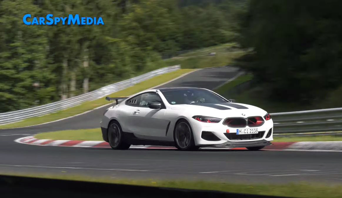 Nieuwe BMW M8 CSL gespot op de Nürburgring