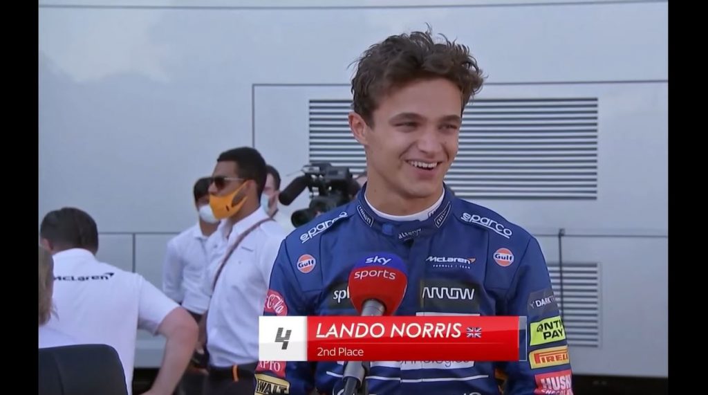 Lando Norris dolblij voor McLaren met 1-2 in Monza