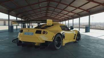 Lotus Exige met 6.2-liter V8 van AMG