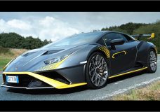 Rory Reid test de Lamborghini Huracan STO