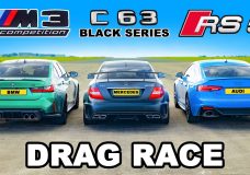 C63 AMG Black Series vs nieuwe M3 Competition en RS5 Sportback