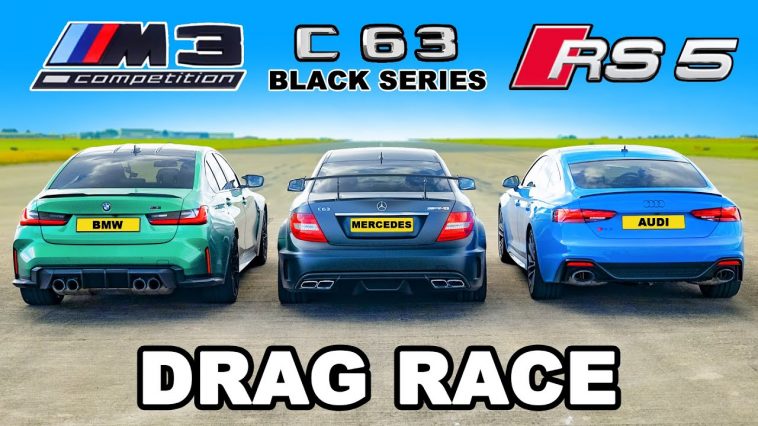 C63 AMG Black Series vs nieuwe M3 Competition en RS5 Sportback