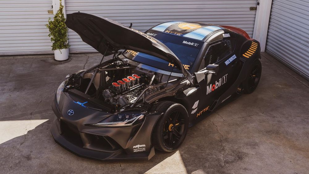 Ryan Tuerck's Toyota Supra met Judd V10