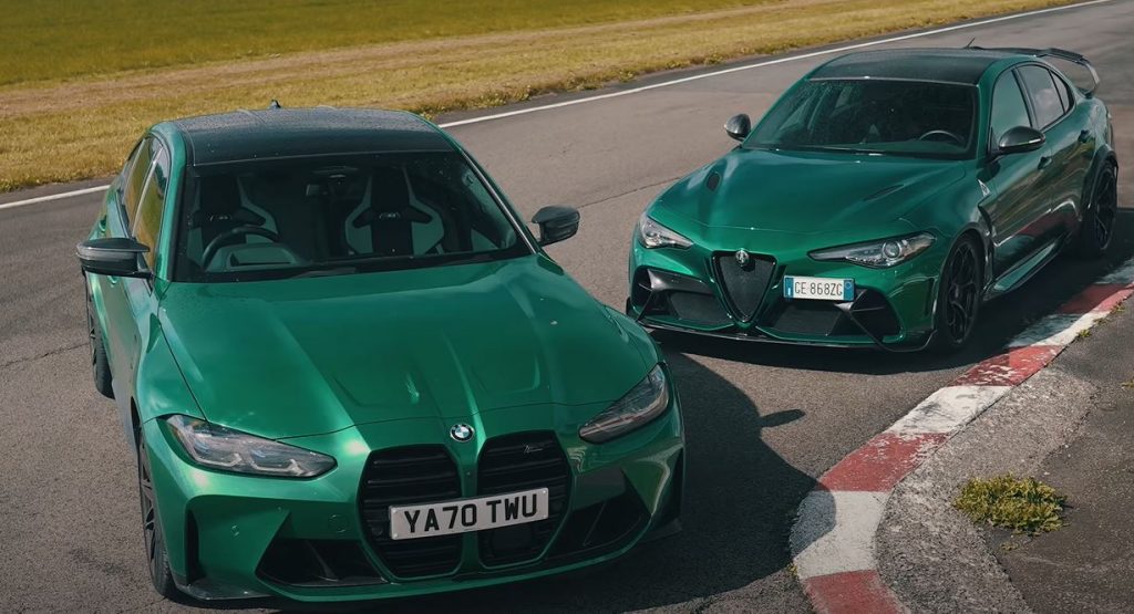 BMW M3 vs Alfa Giulia GTAm