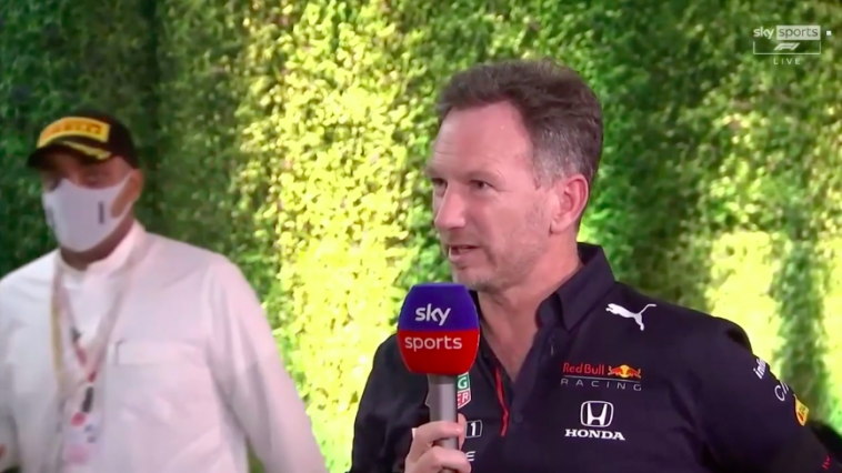 Christian Horner bij Sky Sports over bizarre GP in Saudi-Arabië