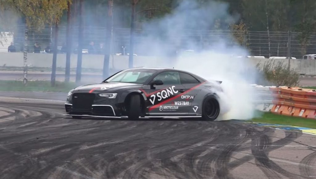 Deze Audi RS5 is een 830 pk sterke Driftmachine