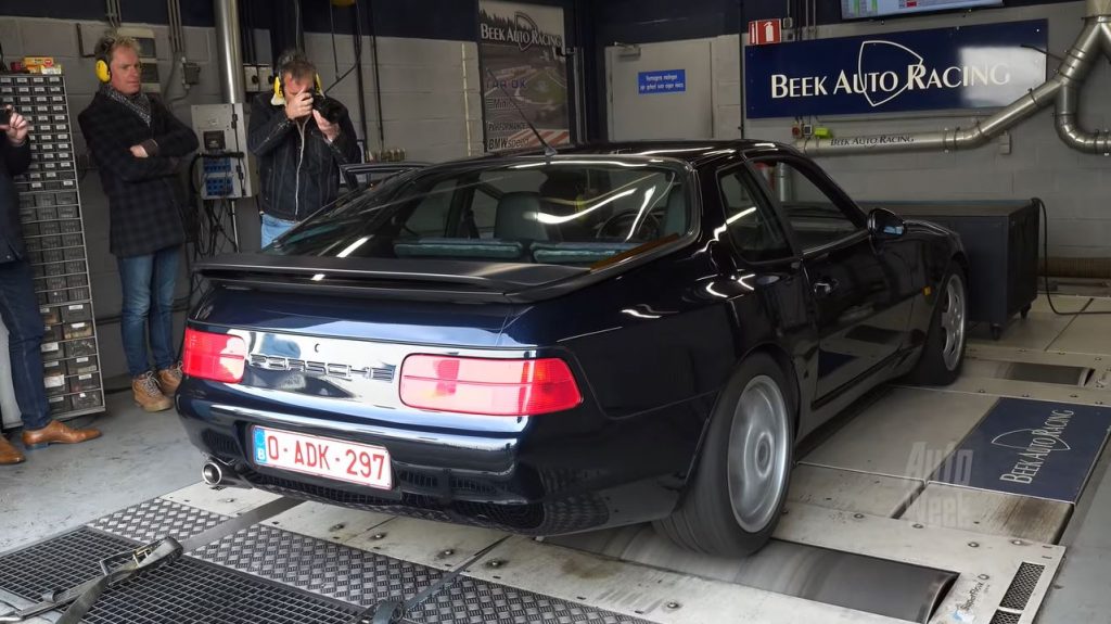 Op de Rollenbank - Porsche 968