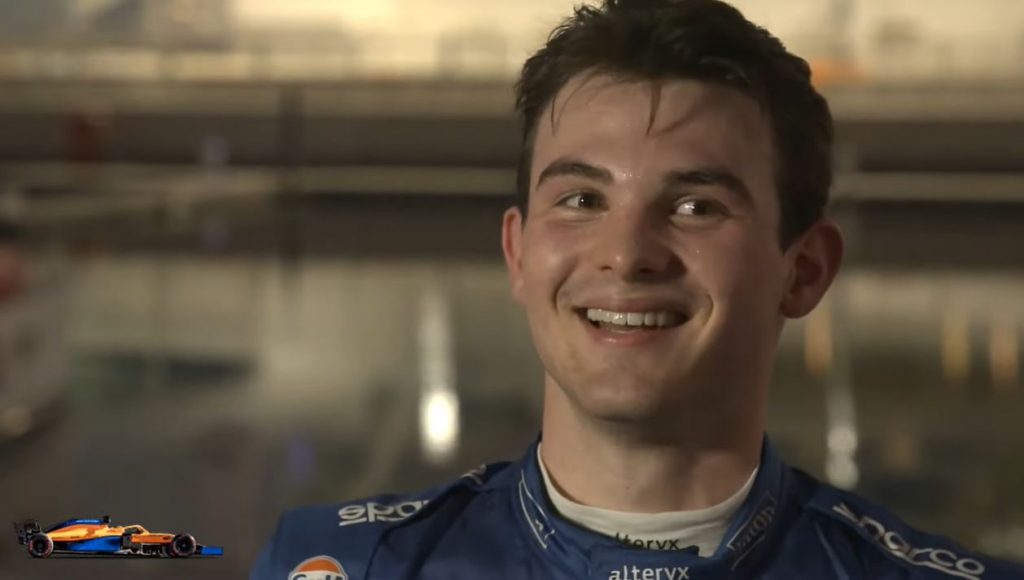 Pato O'Ward mind blown door McLaren F1-test