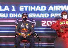 Persconferentie van Max Verstappen na behalen wereldtitel F1