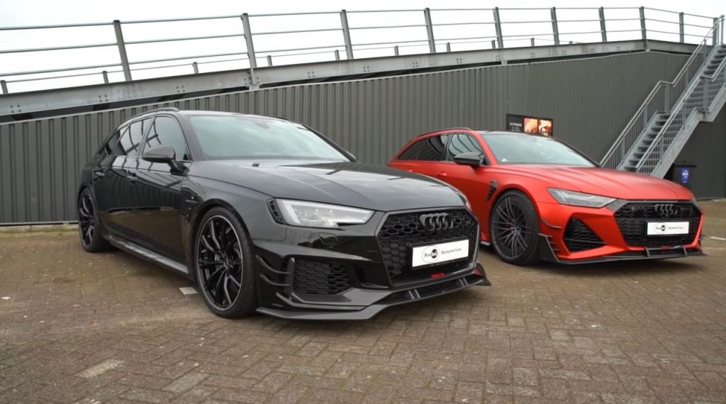 AUDI RS6-R ABT vs AUDI RS4-R ABT