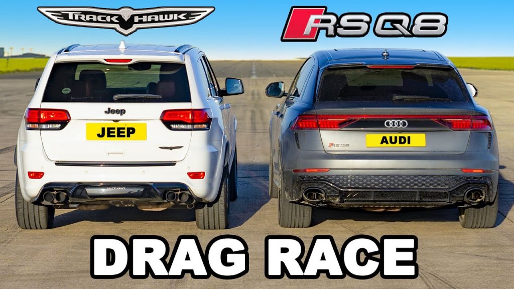 Audi RSQ8 vs Jeep Trackhawk