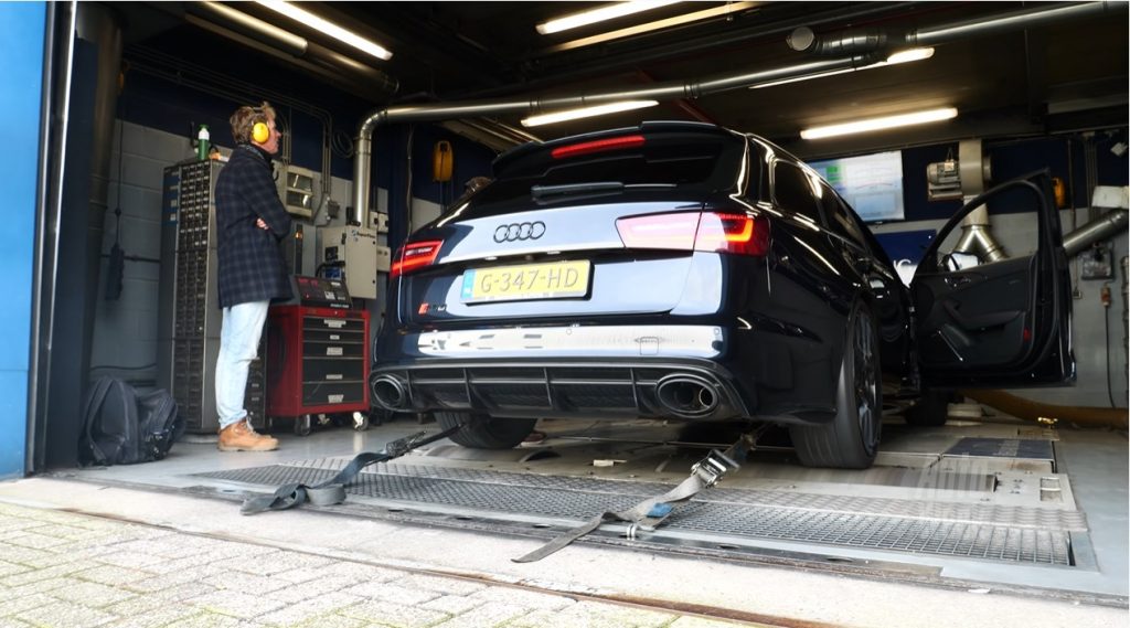 Op de Rollenbank - Audi RS6 C7