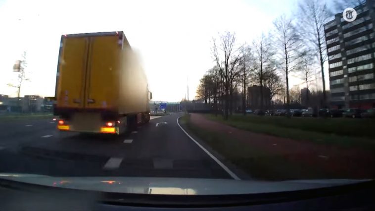 Wie is de aso in deze dashcam-video uit Papendrecht