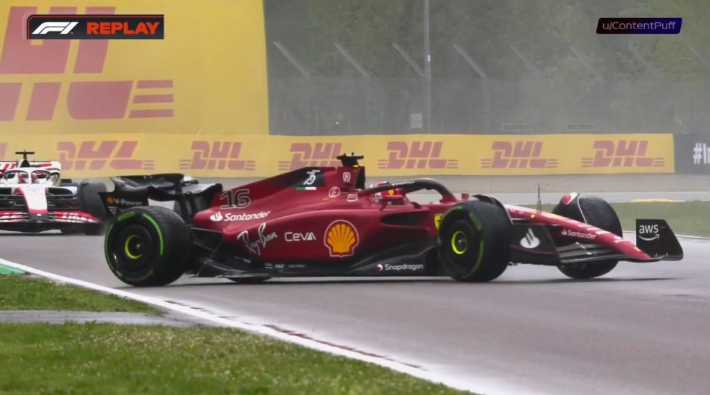 Charles Leclerc Save Imola