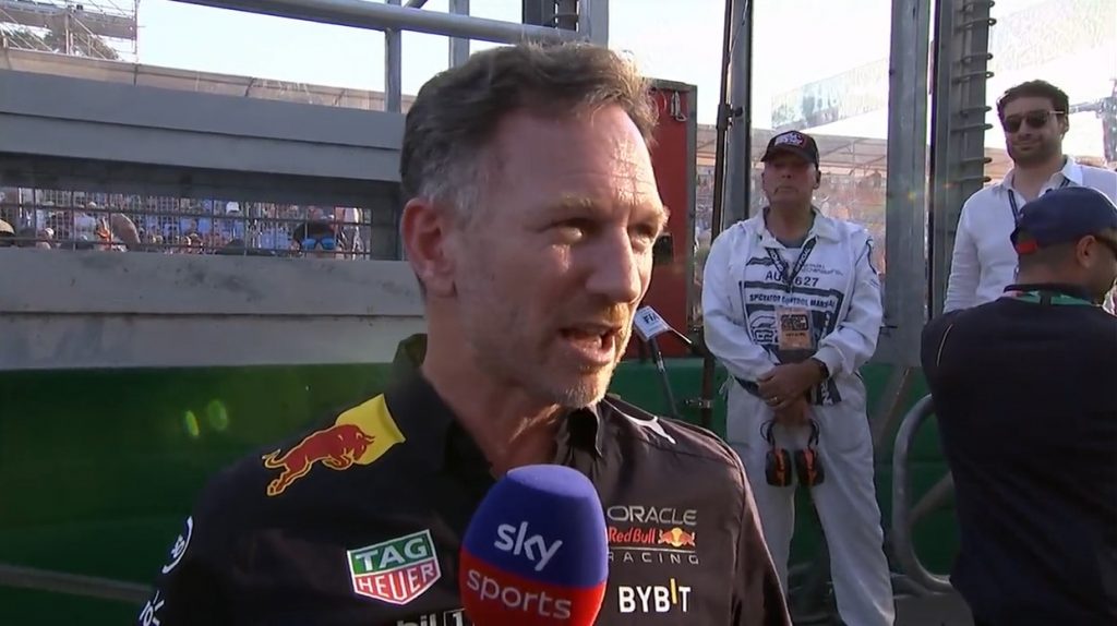 Christian Horner na Australian Grand Prix