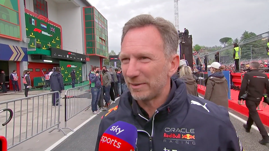 Horner blij met Red Bull 1-2 in Imola