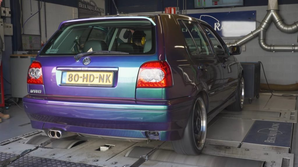 Op de Rollenbank - Volkswagen Golf VR6 Syncro