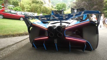 Bugatti Bolide laat zijn 8.0-liter W16-motor horen