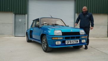 Chris Harris test een Renault 5 Turbo 1