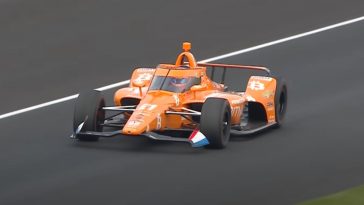 RInus Veekay kwalificeert derde voor Indy 500
