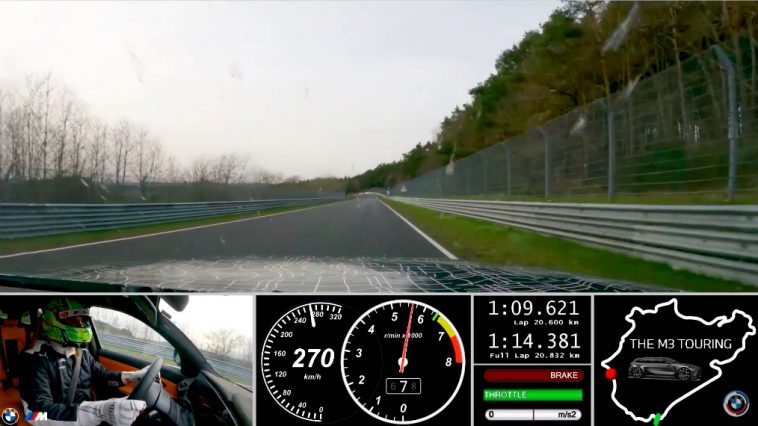 BMW M3 Touring Nordschleife Lap