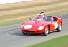 Ferrari 246S Dino over Goodwood Hillclimb gesmeten
