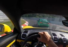 Porsche Cayman GT4 vs BMW M3 Nordschleife