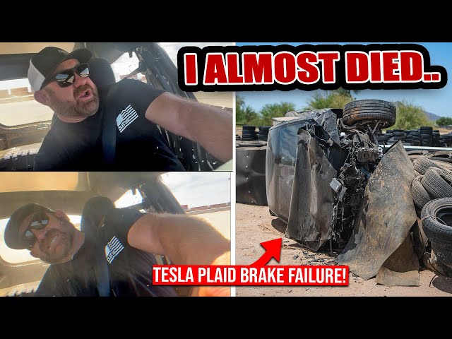 Tesla Model S Plaid Crash
