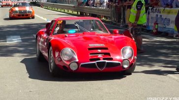Zeldzame Alfa Romeo Giulia TZ2 gespot