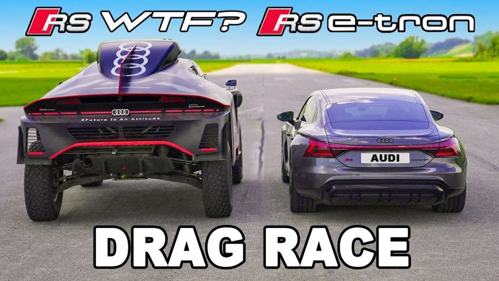 Audi RS e-tron GT vs Audi RS Q e-tron Dakar