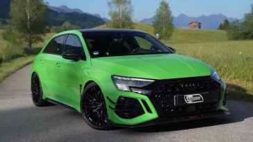 Audi RS3-R ABT schittert in promovideo