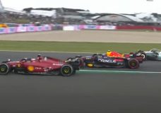 Het geweldige duel tussen Leclerc, Perez en Hamilton