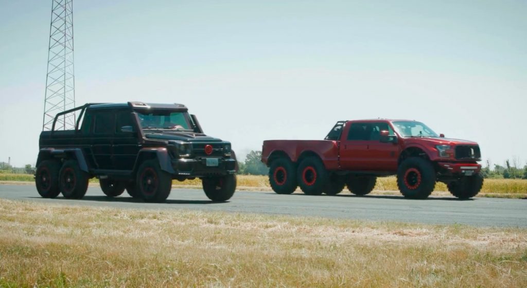 MegaRaptor 6x6 vs BRABUS 6x6