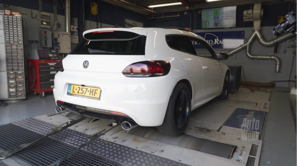 Op de Rollenbank - Volkswagen Scirocco R