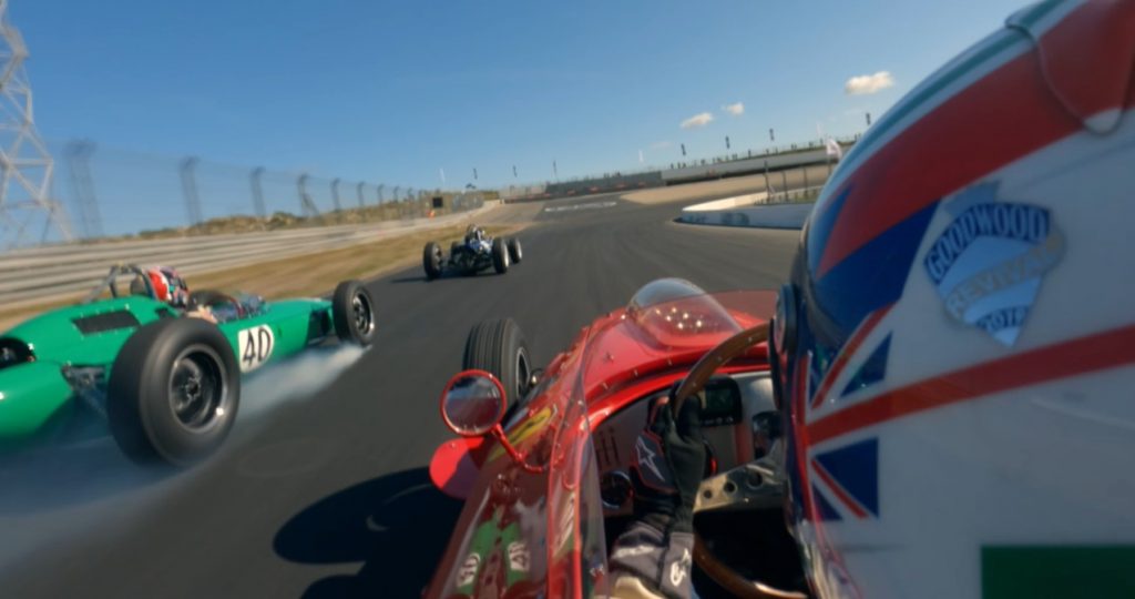 Onboard bij de Ferrari 246 Dino F1 op Zandvoort