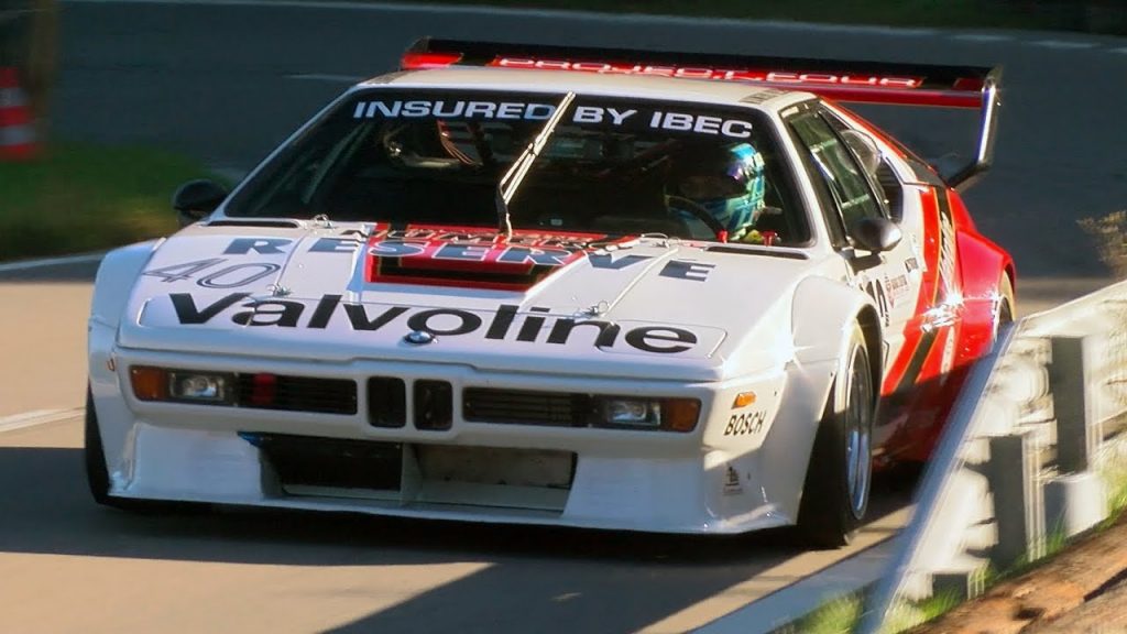 BMW M1 Procar klink goddelijk op Gurnigel Hillclimb