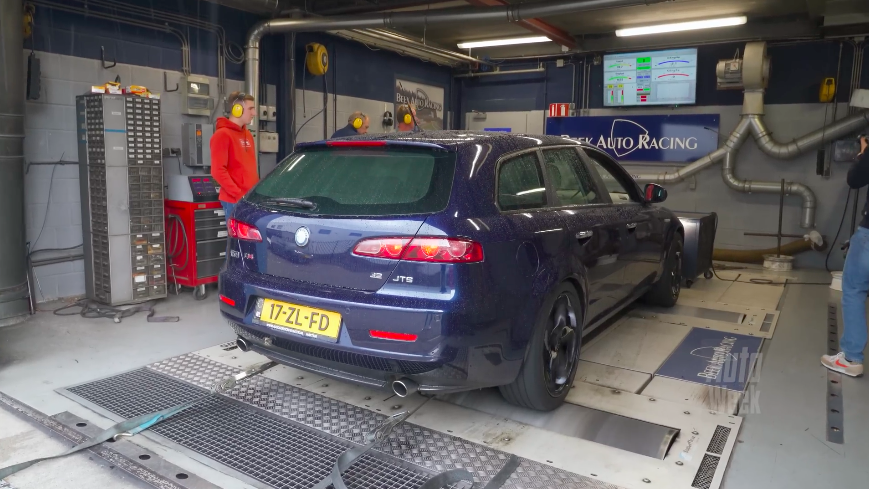 Op de Rollenbank - Alfa Romeo 159 SW 3.2