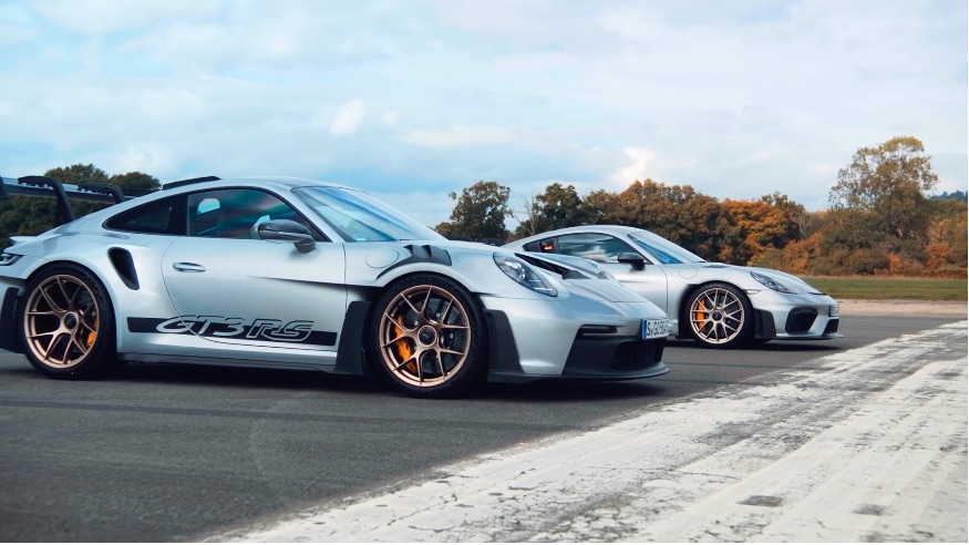 911 GT3 RS vs Cayman GT4 RS