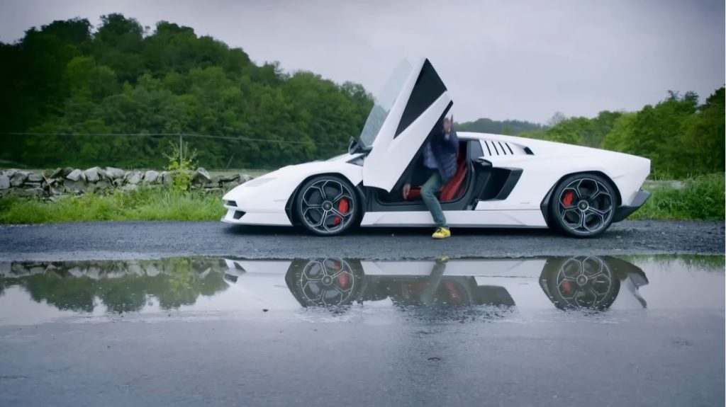 Jason Plato test Lamborghini Countach LPI 800-4