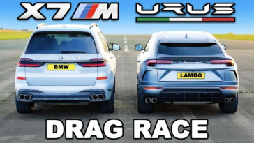 BMW X7 vs Lamborghini Urus