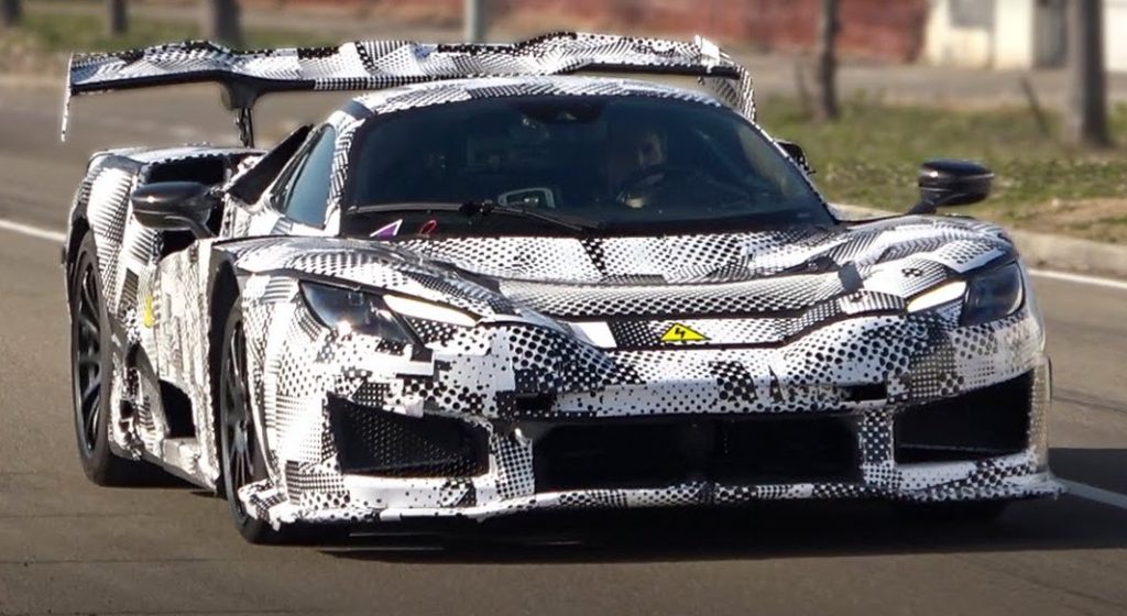 Ferrari's nieuwe hypercar gespot!