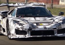 Ferrari's nieuwe hypercar gespot!