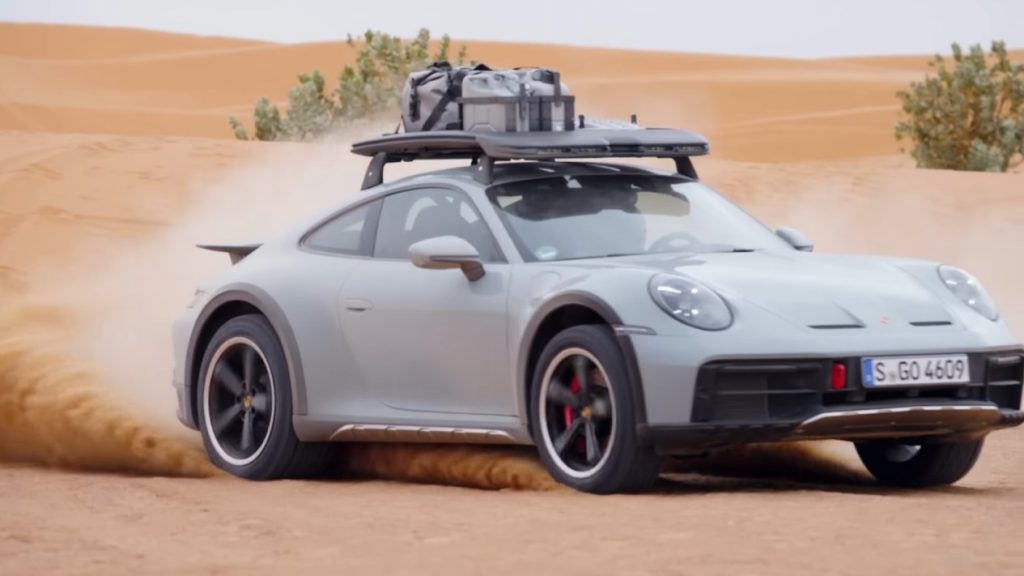 Porsche 911 Dakar; de ideale rallyauto!