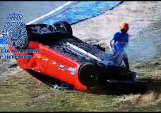 Bestuurder crasht Mégane RS